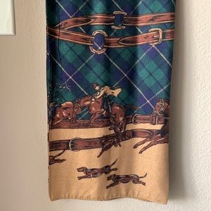 Horse Race Equestrian Scarf